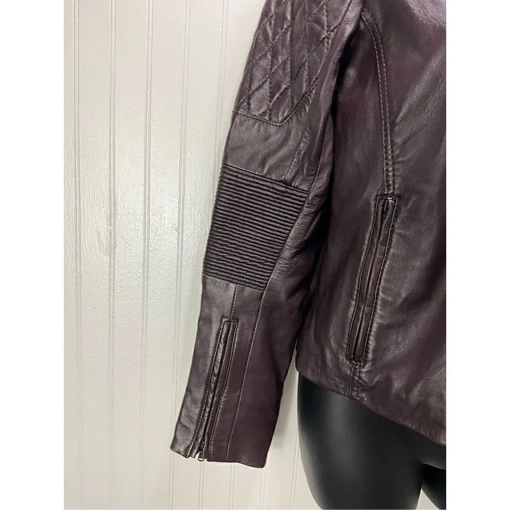 DANIER Leather Moto Jacket - Picture 3 of 7